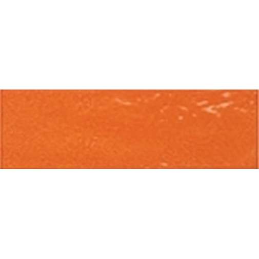 Carreau mural en grès cérame émaillé orange 10x30 - Tonalite Soleil