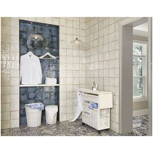 Carrelage brillant bicuisson, Decor Tirreno 20x20 - Livorno, Mainzu