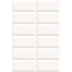 Carrelage diamanté Bissel Blanco Mainzu 10x20 cm avec surface brillante