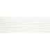 Carrelage décor vagues brillantes, blanc, 25x76 cm - Absolute, Marazzi