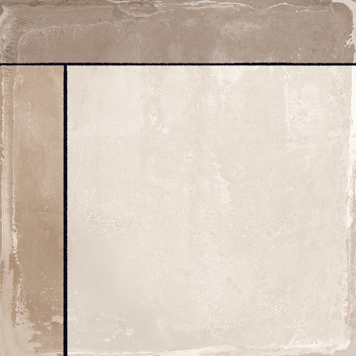 Carrelage effet argile avec décorations contemporaines, Decor 20x20cm - Ritual, Ceramica Sant'Agostino