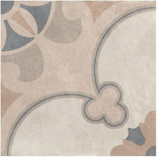 Carrelage effet ciment en grès cérame, 20x20 cm - Patchwork Classic Mix, Sant'Agostino