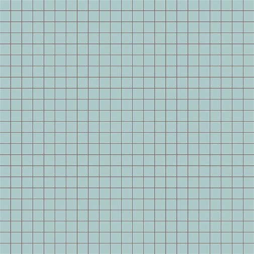 Carrelage mosaïque 12x12mm bleu clair 12.77 kit de pose, OpusRomano Bisazza