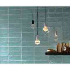 Carrelage mural brillant 10x30 Bleu clair - Kraklè, Tonalite