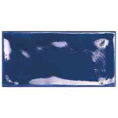 Carrelage mural brillant 10x30 Blu - Kraklè, Tonalite