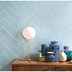 Carrelage mural brillant, effet rayé, 10x40 Celeste - Paintboard, Tonalite