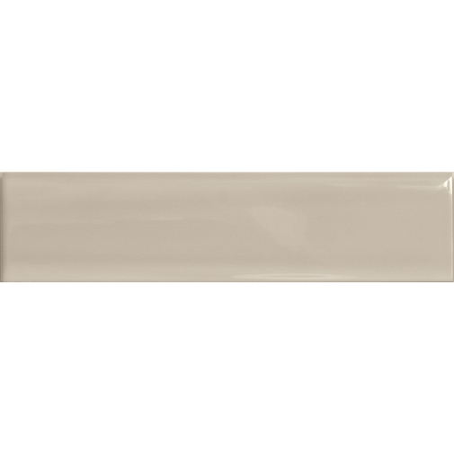 Carrelage mural effet mur brillant 7,3x30cm Shadebrick Taupe - Shadebox, Ceramica Sant'Agostino