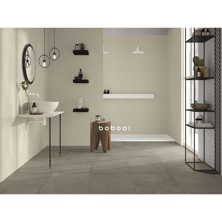 Carrelage mural mat, Beige Bone 20x60 cm - Lisse, Dom Ceramiche
