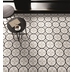 Cementine effect porcelain stoneware 20x20 cm - Patchwork B&W 01, Ceramica Sant'Agostino