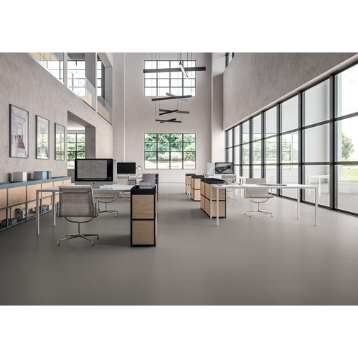 Cemento polished glossy resin effect porcelain stoneware 60x60 cm - Blutech, Blustyle