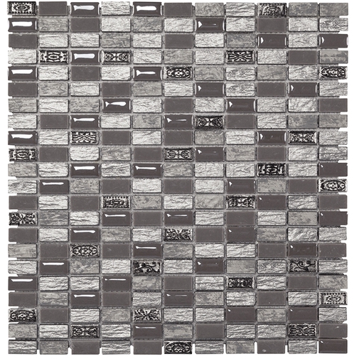 Ceramic and stone mosaic for covering, Ash 29,5x30,5 cm - Panama, Boxer