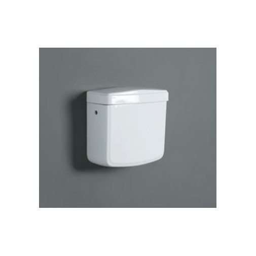 Ceramic high-level cistern with lid for Londra LO901 and LO911 toilets - Simas