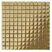 Ceramic mosaic, shiny gold color, Gold 29,8x29,8 cm - Elektro, Boxer