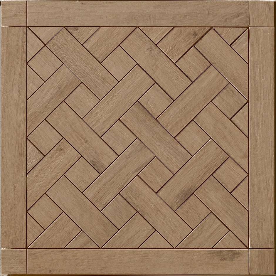 Chest of drawers style porcelain stoneware with light brown wood effect 60x60 cm - Tavolato, Casalgrande Padana