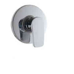 Chrome built-in shower mixer ZIP Rubinetterie Treemme