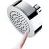 Chrome shower head diameter 10 cm, with anti-limescale, universal connection - Kira, Bossini