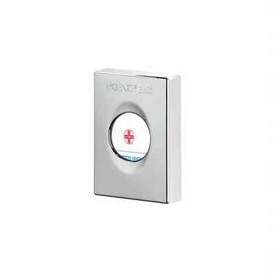 Chrome wall mounted toilet bag holder - Colombo Design