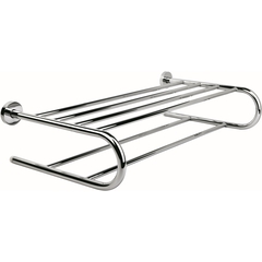 Chromed brass towel rack shelf, 54 cm - Rack, Colombo Design