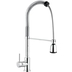 Chromed kitchen sink mixer with spring, removable hand shower - Kobuk, Rubinetteria Bugnatese