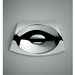 Chromed modern style wall soap holder - Land, Colombo Design