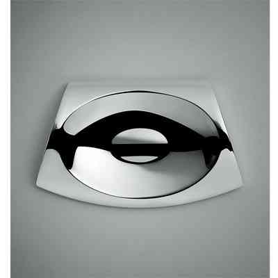 Chromed modern style wall soap holder - Land, Colombo Design