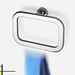 Chromed squared ring wall mounted towel holder - Nordic, Colombo Design