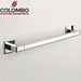Chromed squared wall towel holder 56 cm - Basic Q, Colombo Design