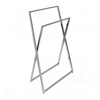 Chromed towel rail accessory height 89 cm - Colombo Design