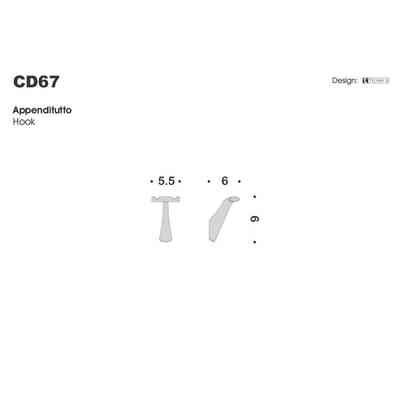 Cintre élégant chromé - Land, Colombo Design