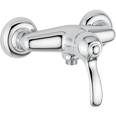 Classic style chromed external shower mixer - Lem, Rubinetteria Bugnatese