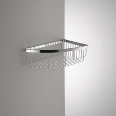 Classic style chromed wall corner shower grate - Colombo Design