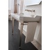 Classic style console washbasin in white ceramic 90x56 cm - Romana, Sbordoni