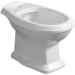 Classic style floor mounted bidet in white ceramic - Arcade, Simas