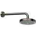Classic style shower head, 14 cm round, with wall arm, chrome - Liberty, Bossini