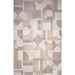 Clay effect tile with contemporary decorations, Decor 20x20cm - Ritual, Ceramica Sant'Agostino