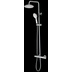 Colonna doccia muro, soffione 21 cm, doccetta 2 funzioni - Agua, Bossini