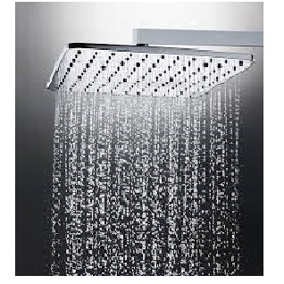 Colonna doccia muro, soffione 23x23cm, saliscendi 2getti, miscelatore - Cosmo, Bossini