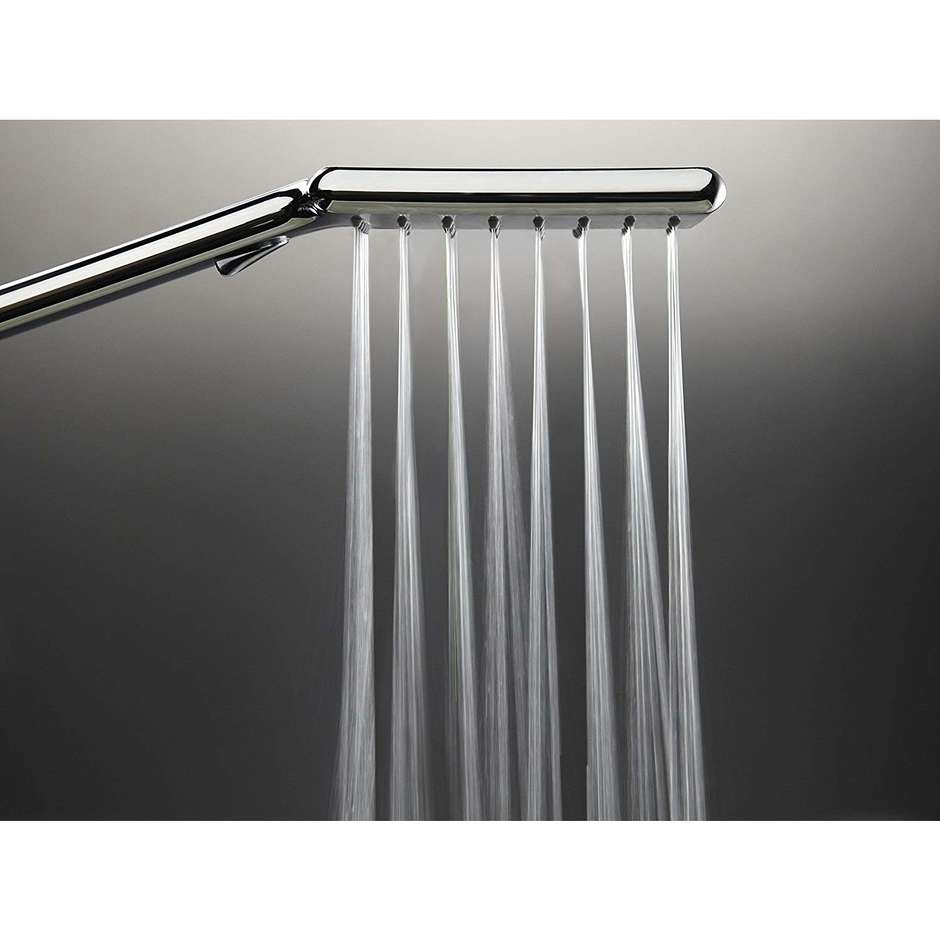 Colonna doccia muro, soffione 28x28cm, doccetta 2 getti, miscelatore - Cosmo, Bossini