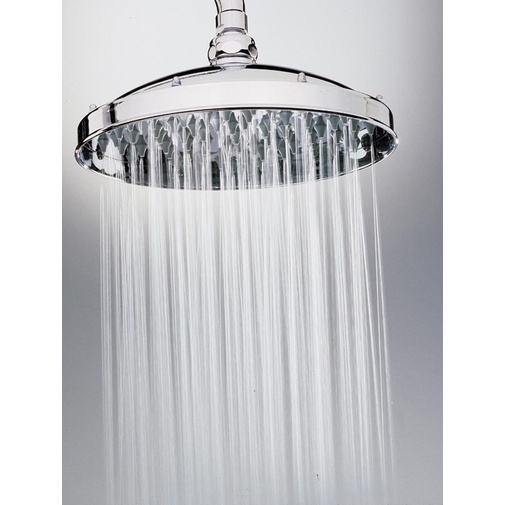 Colonne de douche avec pomme de douche 23 cm et douchette coulissante, cuivre vieilli - Retro, Bossini