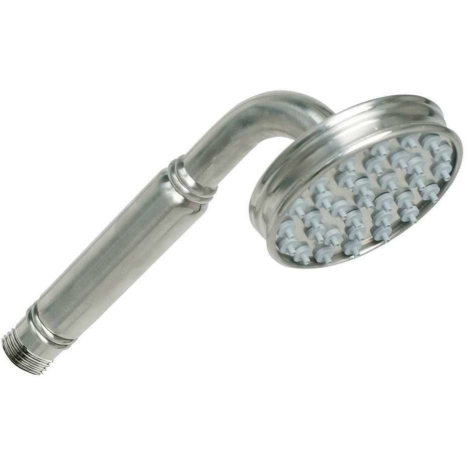 Colonne de douche avec rail coulissant, pomme de douche 21 cm, or - Liberty, Bossini