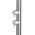Colonne de douche d'extérieur avec robinet lave-pieds, mitigeurs progressifs, inox - Piscine, Bossini