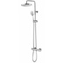 Colonne de douche murale, 3 fonctions, thermostatique, pomme de douche 25cm - Oki, Bossini