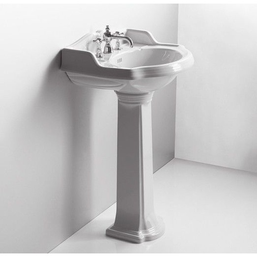 Column for washbasin AR814 in white ceramic - Arcade, Simas