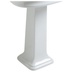 Column for washbasin LA03 classic style in white ceramic - Lante, Simas