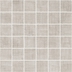 Concrete effect/fabric mosaic stoneware Dress Pearl 30x30 - Set, Ceramica Sant'Agostino