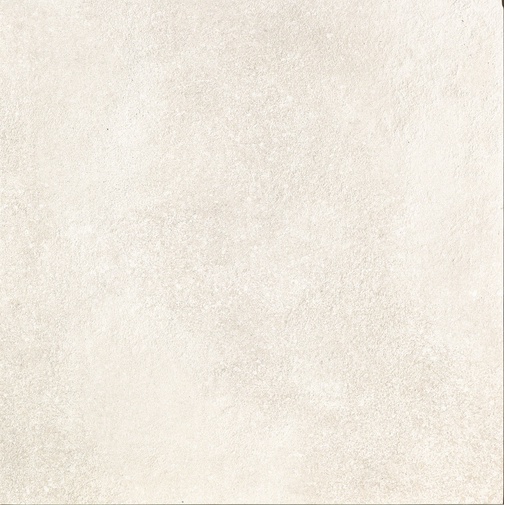 Concrete effect porcelain stoneware, 60x60 cm, White - Uptown, Dom Ceramiche