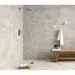 Concrete effect porcelain stoneware, White 59.5x119.2 cm - Entropia, Dom Ceramiche