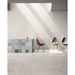 Concrete effect stoneware/Dress White fabric 60x60 - Set, Ceramica Sant'Agostino