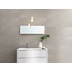 Concrete-effect striped wall tile, Grigio Lines, 33,3x100 cm - Concretus, Dom Ceramiche