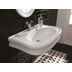 Console washbasin LAM90 wall hung or on cabinet in white ceramic 90 cm - Lante, Simas